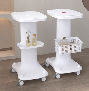 Carro de herramientas para centro de belleza con cesta de almacenamiento y ruedas giratorias, venta al por mayor de fábrica, gran éxito de ventas - Product Image 3