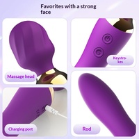 AV Stick Çift Kafalı Vibratör Kadınlar için Klitoral Masaj İkinci Dalga Mastürbasyon Yetişkin Seks Oyuncakları