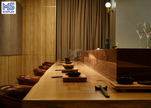 Mostrador de Barra de Sushi Personalizado, Mueble Comercial para Decoración de Bar, Diseño Integral para Cafeterías y Tiendas - Product Image 2