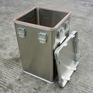 Yishanda - Estuche de Transporte de Aluminio para Instrumentos y Equipos, Tamaño Mediano, para Almacenamiento, Logística y Transporte - Product Image 1