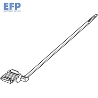 Attache de faisceau de câbles de voiture, clip de fixation de câble, boucle de fixation pour tuyau corrugué interne/externe automobile, serre-câbles – Catégorie de produit