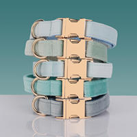 Collier personnalisé pour chien de taille moyenne avec étiquette d'identification gravée, collier anti-perte personnalisé pour chats et chiens, accessoires de collier pour animaux de compagnie de qualité supérieure