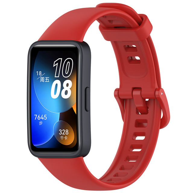Factory Price Sport Replacement Silicone Watch Strap for Huawei Band 9 8 NFC Band Bracelet Wristbands