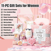 Coffret Cadeau Saint-Valentin Masque pour les Yeux Bougie Boule de Bain Spa Logo Personnalisé OEM Promotionnel pour Clients de Marque Transfrontalier