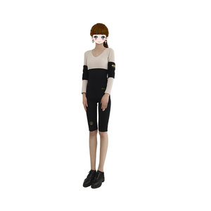 Leggings et collants de sport pour femmes, toutes saisons, doux et lisses, évacuant l'humidité et la transpiration - Product Image 3