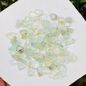 พลอยอะความารีนธรรมชาติ AAA+ แบบดิบ สีฟ้า ราคาขายส่ง มีจำนวนมาก สำหรับทำเครื่องประดับแฮนด์เมด ชุดเครื่องประดับรับรองโดย IGI - Product Image 2