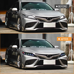 Accessoires de voiture YBJ pour assemblage de phares LED TRD pour 2018-2024 pour Camry XV70 SE LE XSE XLE modifié <span class=keywords><strong>4</strong></span> yeux <span class=keywords><strong>H4</strong></span> pour - Product Image 6