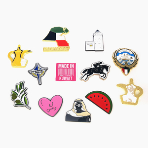 Incoraggiarmi custodia spazzatura Charm spilla in metallo smalto buona fortuna non rinunciare badge continua ciondoli per custodia per telefono spazzatura - Product Image 2