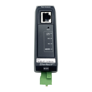 NU-EP1 KEYENCE โมดูลอีเธอร์เน็ต/ไอพี ซีรีส์ NU อะแดปเตอร์เครือข่ายอุตสาหกรรม 10/100Mbps PoE 64 การเชื่อมต่อ 0.5ms RPI IP20 - Product Image 4
