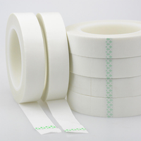 Ruban en tissu de verre conformable, rouleau adhésif tissé fin résistant à la chaleur pour l'enroulement des conduits et des tuyaux CVC