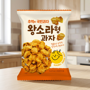 [MAMA'S PICK] Snack coréen en forme de coquillage Confection de blé croustillant Léger Friandise traditionnelle pour enfants et adultes Corée - Product Image 2