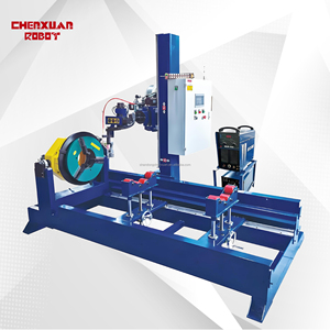 Posicionador de soldadura TIG CO2 de doble uso con marco cruzado para caminar Sistema de soldadura de costura automática para soldadura de tanque de brida de tubería - Product Image 1