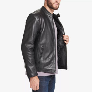 Chaqueta de invierno de estilo callejero para hombre de nuevo diseño OEM ODM chaquetas de hombre de piel de oveja ligeras, chaqueta para hombre - Product Image 4