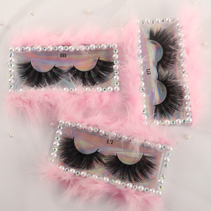 5 paires de cils <span class=keywords><strong>livre</strong></span> vison lasheswholesale vendeur doublure glueholographic boîte en gros boîtes magnétiques diamant - Product Image 2