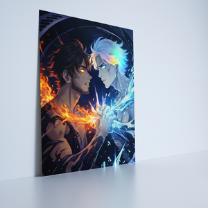 Poster Olografici Personalizzati Anime: Stampe Artistiche Digitali su Carta Olografica, Merchandising, Design Vibrante <span class=keywords><strong>Manga</strong></span> e Animazione - Product Image 2