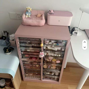 Beauty Salon Nail Shop Drawer Storage Cabinet Color Nail Polish Cabinet Display Shelf for Nail Salon in <b>Cheap</b> Price - Product Image 6