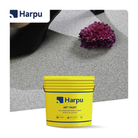 ODM OEM Harpu EPOXY-10 Revêtement de sol époxyé à base de sable, Peinture liquide pour terrazzo, Couleur personnalisable, Haute résistance 45MPa, Application par raclage en lot