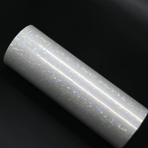 Transparent BOPP A4 Hologramme Laser Thermique Photo Stratification Film PET Holographique Superposition Stratification À Froid Rouleau Film - Product Image 5