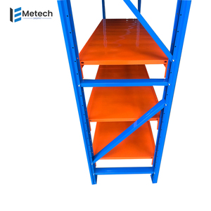 Estantería de Almacenamiento de Acero Q235 de Resistencia Media, Color Azul Naranja, Estantería de Almacén para Recolección Manual - Product Image 4
