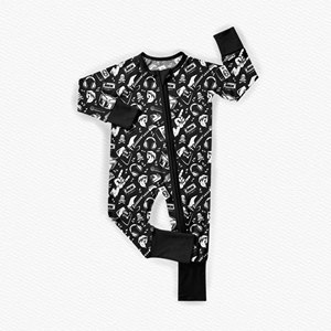 <span class=keywords><strong>Pyjama</strong></span> bébé de haute qualité avec fermeture éclair, imprimé lapin <span class=keywords><strong>licorne</strong></span>, en bambou doux, pour vêtements de bébé garçon 0-12 mois - Product Image 5