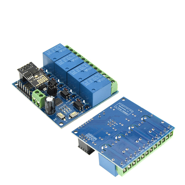 ESP8266 ESP-01 5V WiFi Relay Module 1 2 4 Way Smart Home Remote Control Switch WIFI Wireless ICs with Phone APP Compatibility