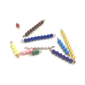 Montessori-juguetes educativos para niños, tablero escalonado de cuentas de Color, cálculo de matemáticas, ayuda para enseñanza - Product Image 3