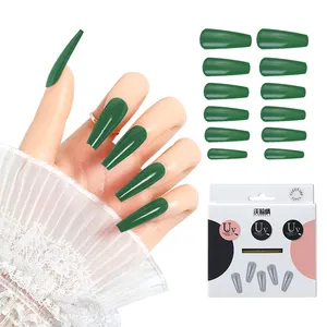 semi curing gel nail strip wholesale UV gel builder nail enhancement customized