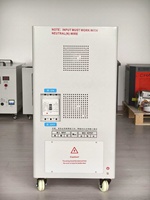 Stabilisateur de tension automatique triphasé en cuivre SVC 60 kVA 380 V avec protection contre les surtensions, alimentation industrielle