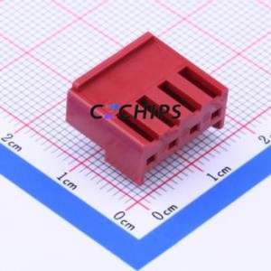 VHR-4N-R Housing (Wire-to-Board / Wire-to-Wire) P=3.96mm Connector 1x4P 3.96mm VH 1 - Product Image 2