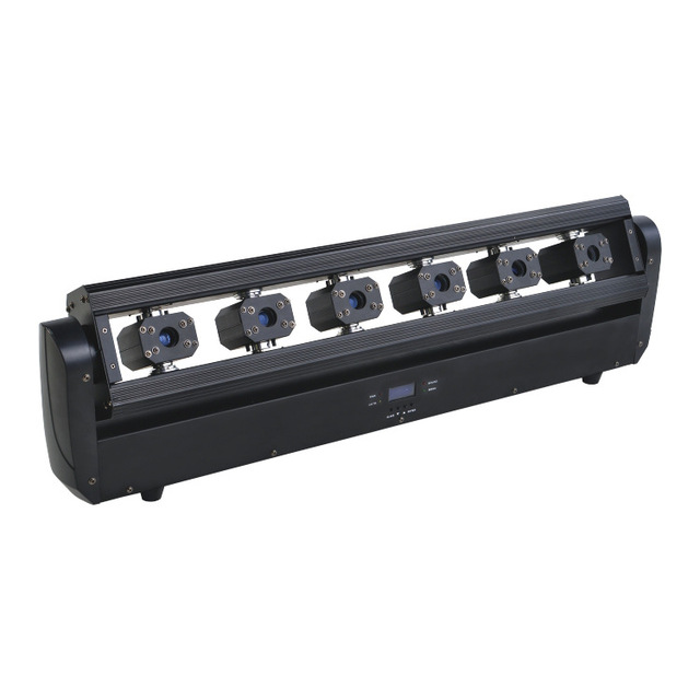 High Quality 6 Eyes Red/RGB Moving Head Laser Light for DJ Disco Party Stage Lighting