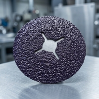 Disque en fibre de 0,8 mm d'épaisseur, grain céramique, pour le polissage du métal, du caoutchouc, du verre et de l'inox