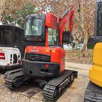 Mini-excavatrice sur chenilles Kubota U35 d'occasion, d'origine japonaise, à bas prix, machine de terrassement, excavatrice Kubota U35 d'occasion à vendre