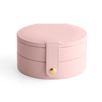 Petite boîte à bijoux de voyage en gros avec miroir