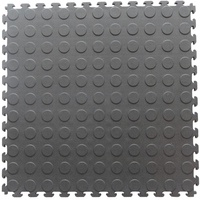 Livraison rapide Carreaux de garage Casse-tête de sol de garage à emboîtement Pvc-Verrouillage-Garage-Carreaux de sol pour l'entretien de la voiture
