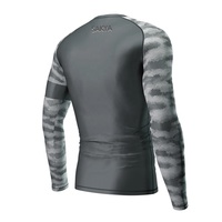 Rashguard en polyester pour Jiu Jitsu, Rashguard personnalisé, manches longues, Rashguard MMA pour hommes