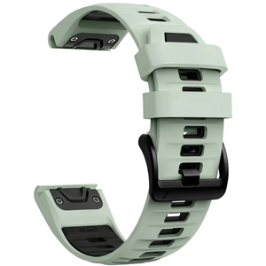 Bracelet de montre sport en silicone bicolore à remplacement rapide de 22 mm pour Garmin Fenix 8 7X 6X Fenix E Quatix 7 Pro <span class=keywords><strong>Descent</strong></span> <span class=keywords><strong>G1</strong></span> - Product Image 6