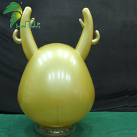 Forme personnalisée de ballon gonflable, boule de dragon géante personnalisée, ballon gonflable publicitaire