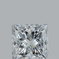 D Gleam Jewels Yüksek Kaliteli Laboratuvarda Yetiştirilmiş Prenses Kesim Elmas Parlak Cilalı 10/10 Sertlik Mükemmel Kesim VVS Berraklık Uygun Fiyat