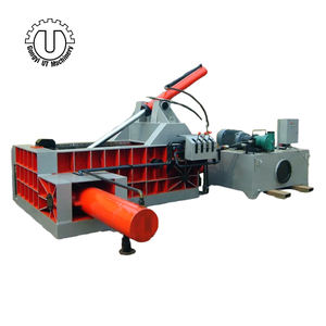 Presse à balles hydraulique horizontale entièrement automatique de 315 tonnes pour métaux de rebut, acier inoxydable et alliages, avec boîte de vitesses à entraînement moteur - Product Image 1