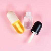 Ensemble de gloss repulpant pour les lèvres sans logo, vegan et fruité, Derol, gloss repulpant pour les lèvres, marque privée, gloss repulpant pour les lèvres en capsule