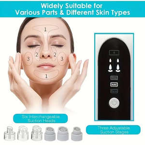 Extracteur électrique rechargeable par USB pour points noirs, aspirateur de pores, appareil de beauté pour le visage pour hommes et femmes, nettoyeur de pores - Product Image 2