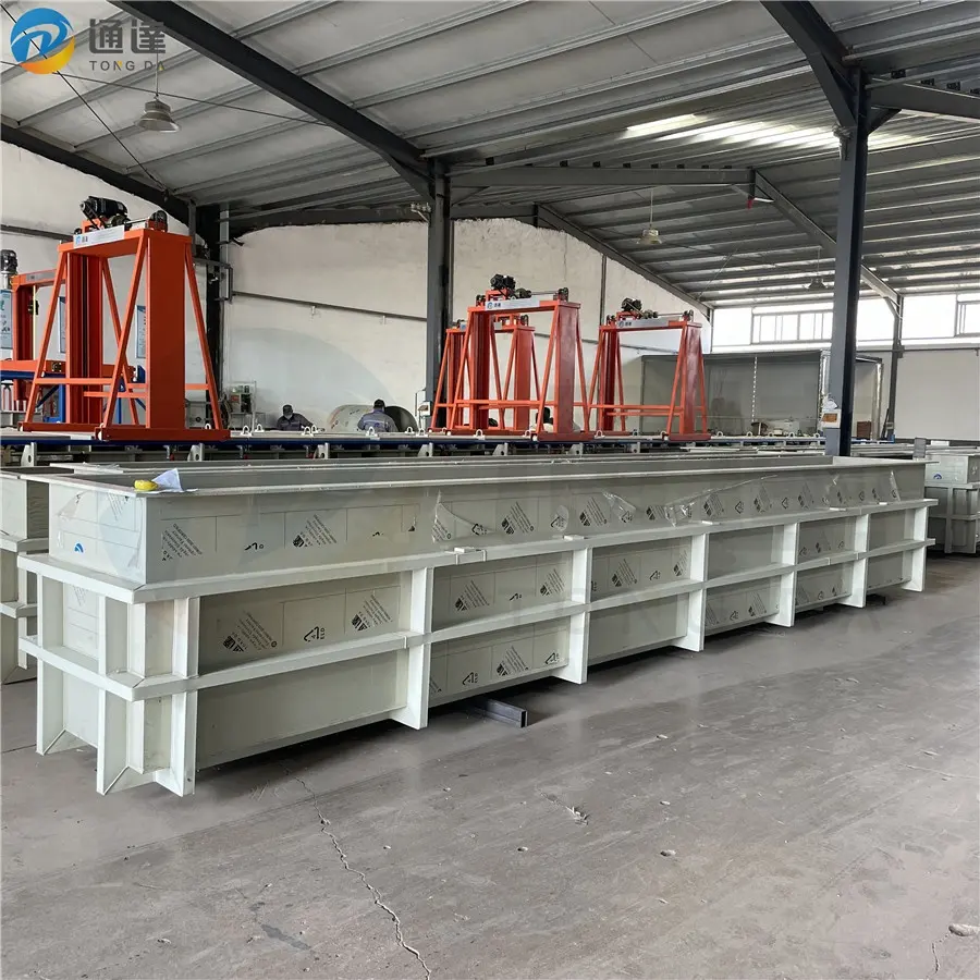 nickel chrome plating line zinc plating barrel automatic zinc plating plant