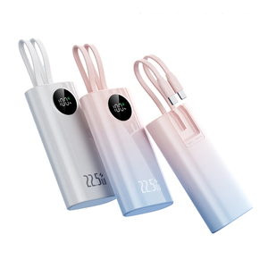 Custom Logo Portable Slim Power Bank 20000mah Fast Charging Small Size 20W Output for Gifts Wholesale Price
