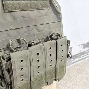 Bestseller IIIA IV Ballistische 1000D Aufprallschutz Taktische Weste Schnellverschluss-Plattenträger Grün für Schutzausrüstung - Product Image 3