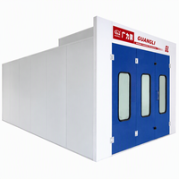 Stand de peinture semi-circulaire avec système de lampe à infrarouge, 1 pièce, meilleure qualité
