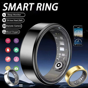 Anneau intelligent étanche IP68 pour <span class=keywords><strong>le</strong></span> suivi de la forme physique, télécommande, accessoire de mode unisexe, fréquence cardiaque, <span class=keywords><strong>oxygène</strong></span> sanguin, sports multi-modes - Product Image 2