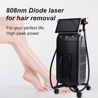 Macchina professionale di depilazione del laser a diodi della macchina di depilazione del diodo di titanio 808 nm del laser a diodi 808mn
