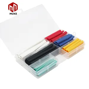 60pcs/box USB Charger Cord Wire Organizer Heat Shrink Tube Sleeve Cable Protector Tube Saver Cover