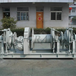Dock 12ton dọc không dây điều khiển từ xa chuyển đổi tần số ABS chứng nhận tời thủy lực/kính chắn gió/Palăng/tugger - Product Image 1