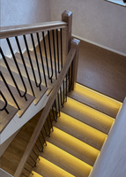 Balustres en fer forgé en forme de Y au design moderne, balustres métalliques, meneaux d'escalier pour villa